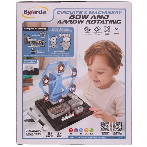 Электронный конструктор Junfa Вращающаяся мишень фото 6