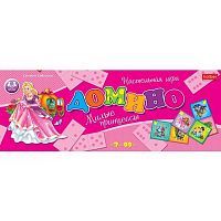 Настольная игра Hatber Домино Милые принцессы 28 карточек