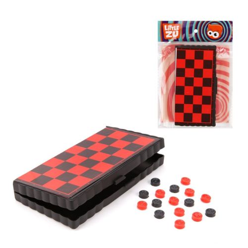 Игры в дорогу Шашки магнитные