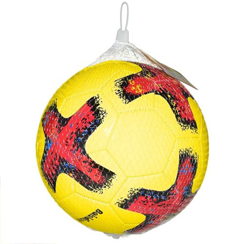 мяч футбольный junfa крест желто-красный 23 см фото 2 Мяч футбольный Junfa Крест желто-красный 23 см фото 2