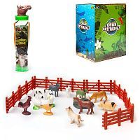 Игровой набор ABtoys Юный натуралист в тубе "Домашние животные"