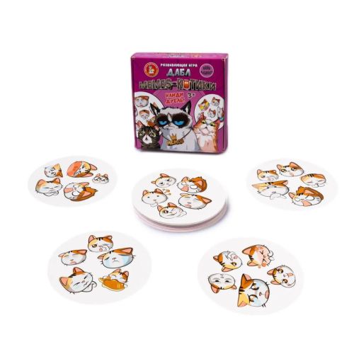 Настольная игра Десятое королевство Дабл Мемы (20 карточек) фото 3