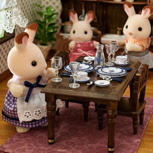 Набор Sylvanian Families Изысканный обеденный сервиз 2131 фото 3