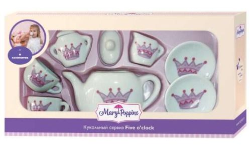 Набор посуды Mary Poppins Корона 453016 белый