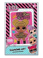 Алмазная мозаика LOL. "B.B.s Run the World"  10*15 см.
