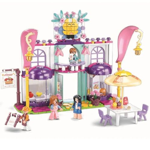 Конструктор Sluban серия Розовая мечта Летнее кафе, 361 деталь фото 3