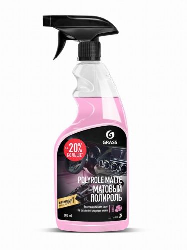 grass полироль-очиститель пластика матовый polyrole matte Grass Полироль-очиститель пластика матовый Polyrole Matte