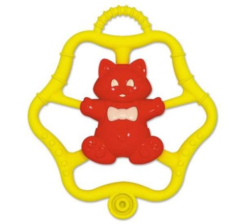 Погремушка STELLAR прорезыватель Солнечные зверята фото 2