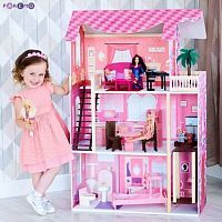 Кукольный домик Paremo Монте-Роза, для кукол до 30 см (19 предметов мебели и интерьера)