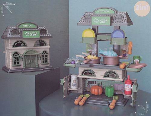 игровой набор junfa дом-трансформер моя кухня фото 3 Игровой набор Junfa Дом-трансформер Моя кухня фото 3