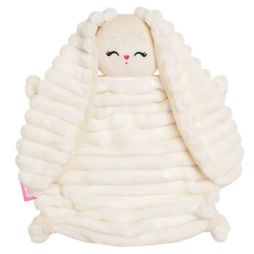 мягконабивная игрушка мякиши комфортер зайка банни сгущённое молочко Мягконабивная игрушка Мякиши Комфортер Зайка Банни Сгущённое молочко