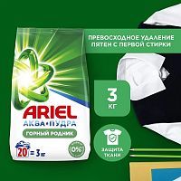 Ariel Color Порошок стиральный автомат Аква-Пудра Горный родник 3кг