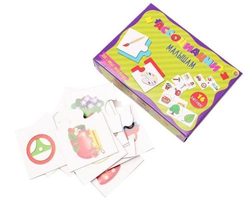 Игра настольная. АССОЦИАЦИИ МАЛЫШАМ. ДЛЯ САМЫХ МАЛЕНЬКИХ