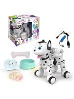 Щенок р/у, эл. пит. акк-р 4,8 Vx1 вх. в компл., ААх2 не вх. в комплект, пульт, миска, косточка, коробка