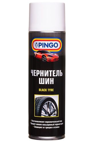 чернитель шин pingo аэрозоль 650 мл Чернитель шин Pingo аэрозоль 650 мл