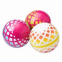 Мяч детский резиновый 15 см Кружочки в ассортименте Р4-150