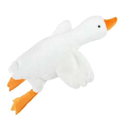 мягкая игрушка abtoys гусь белый обнимашка, 90см фото 7 Мягкая игрушка Abtoys Гусь белый обнимашка, 90см фото 7