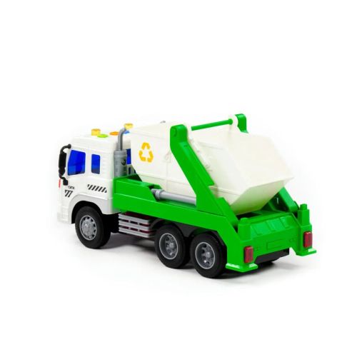 ПОЛЕСЬЕ Автомобиль контейнеровоз Сити зелёный фото 5