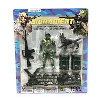 Набор Военный, 6 предметов, пакет