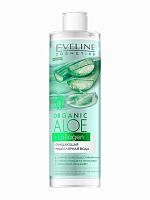 EVELINE Organic Aloe+Collagen Мицеллярная вода очищающая 400мл
