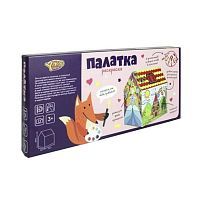 Палатка игровая Раскраска, 70*95*106см, в наборе фломастеры 8 шт., коробка