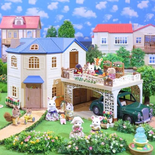 Большой дом с навесом для машины Sylvanian Families 5669 фото 6