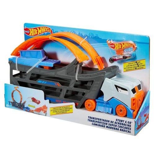 игровой набор mattel hot wheels трюковой тягач Игровой набор Mattel Hot Wheels Трюковой тягач