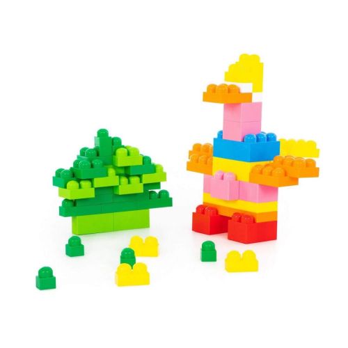 Конструктор "Великан" (126 эл. в мешке) 34х24х48,5 см фото 4