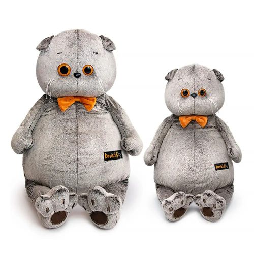 BUDI BASA Кот Басик с бархатным бантом 47 см фото 3