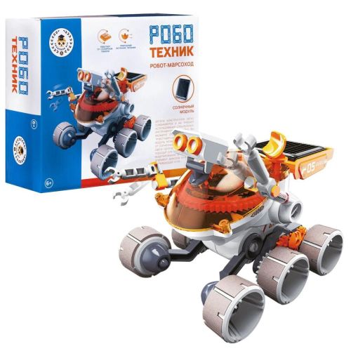 электронный конструктор роботехник, робот-марсоход, с солнечной батареей Электронный конструктор Роботехник, Робот-Марсоход, с солнечной батареей