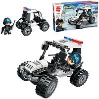 Конструктор Qman серия MineCity Полицейский на внедорожнике 98 деталей