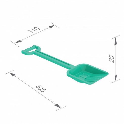 Лопатка 40 см Нордпласт Шкода ШКД09 фото 2