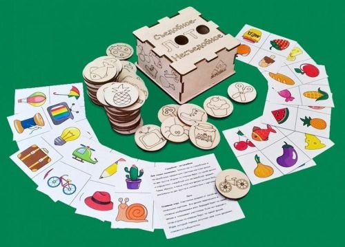 Настольная игра Крона Лото Съедобное-несъедобное