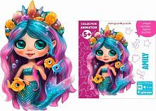 Melograno Пазл Русалочка, 51 деталь, 28,5*19,8 см