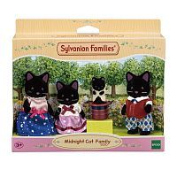 Набор фигурок Sylvanian Families Семья Черных котов 5530