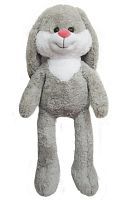 Мягкая игрушка СмолТойс Заяц серый 100 см