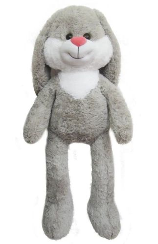 мягкая игрушка смолтойс заяц серый 100 см Мягкая игрушка СмолТойс Заяц серый 100 см