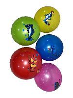 Мяч детский Moby Kids "Море", с рожками с массаж.стороной, 21 см./ 60 г.,  ПВХ . в ассорт.