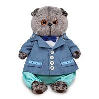 Басик в голубом пиджаке 19 см