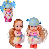 Кукла-мини Baby Ardana серия Вкусняшки (блондинка в голубой шапочке-конфетке) 11 см