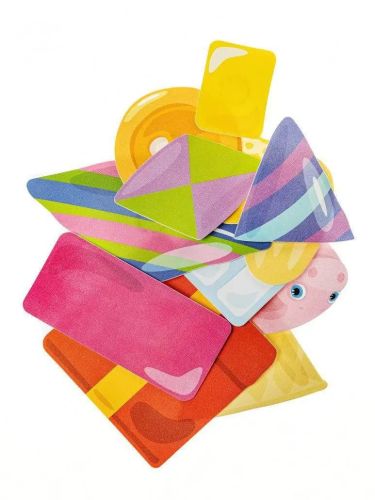 Пазл-пластик на липучках Первые фигуры фото 2