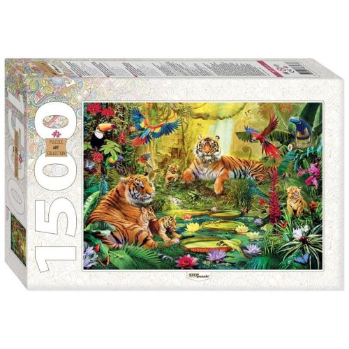пазлы 1500 в джунглях Пазлы 1500 В джунглях