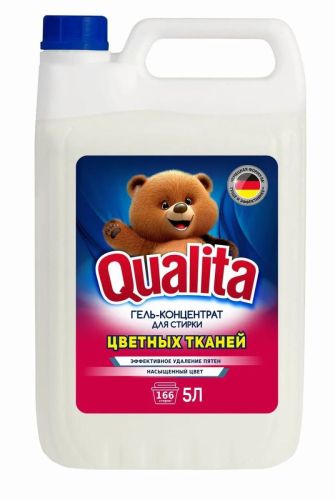 QUALITA Гель для стирки концентрат для цветного 5000мл