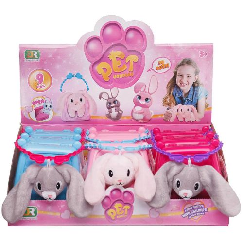 игрушка мягкая junfa в сумочке кролик в ассортименте wk-26358 фото 9 Игрушка мягкая Junfa в сумочке Кролик в ассортименте WK-26358 фото 9