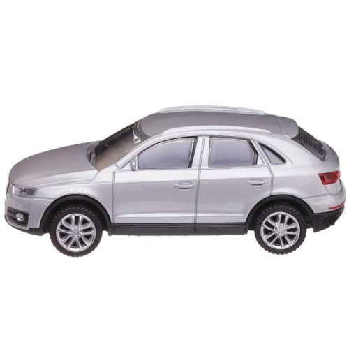 машина металлическая 1:43 audi q3, цвет серебрянный фото 3 Машина металлическая 1:43 Audi Q3, цвет серебрянный фото 3