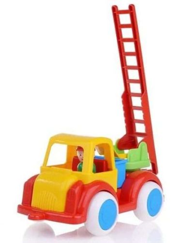 Пожарный автомобиль Форма Детский сад (С-60-Ф), 28.5 см, красный/желтый
