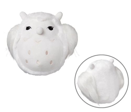 Мягкая игрушка ABtoys Сова белая полярная, 20см фото 2