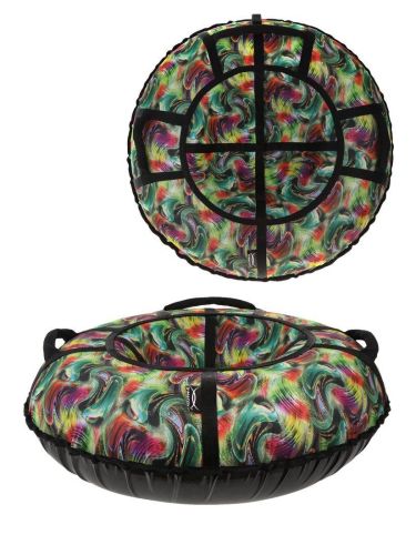 Тюбинг X-Match Люкс Северное сияние 100см