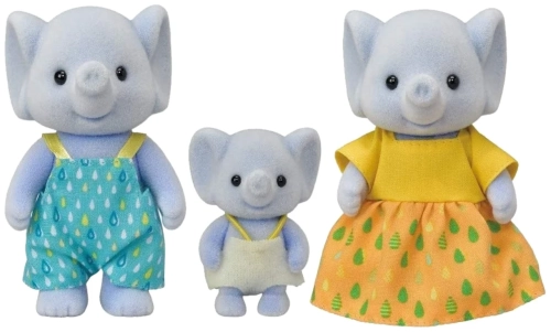 фигурки sylvanian families семья слоников 5376 фото 2 Фигурки Sylvanian Families Семья слоников 5376 фото 2