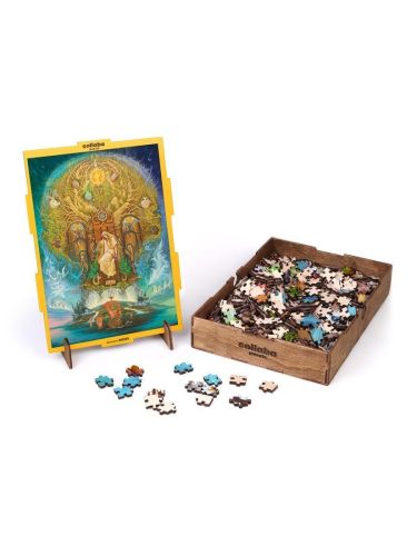 Пазлы деревянные 532 элемента Collaba puzzle Вдохновение 962239 фото 3